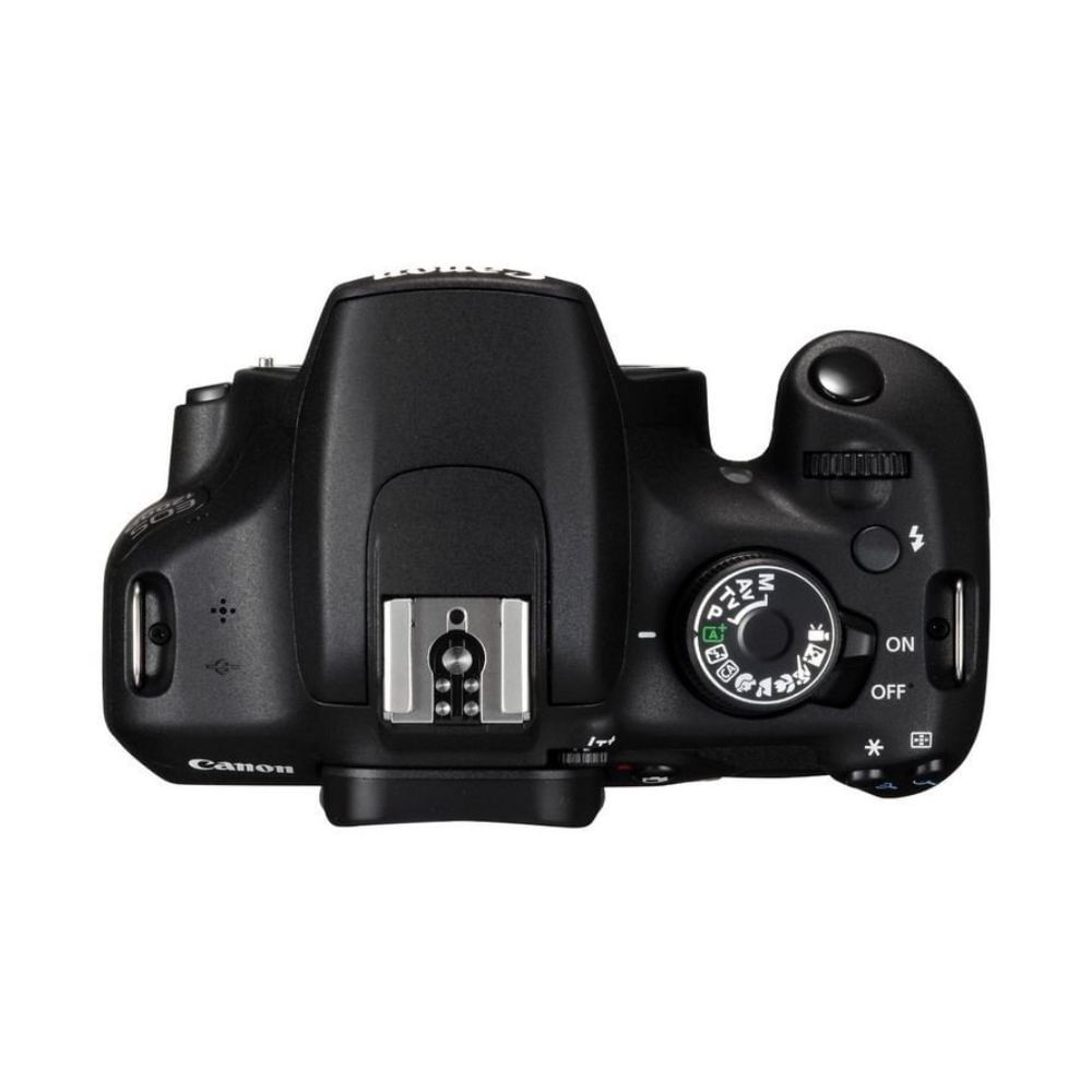 Canon EOS 1200D 18MP DSLR - Refurbished_Black_Top_58384