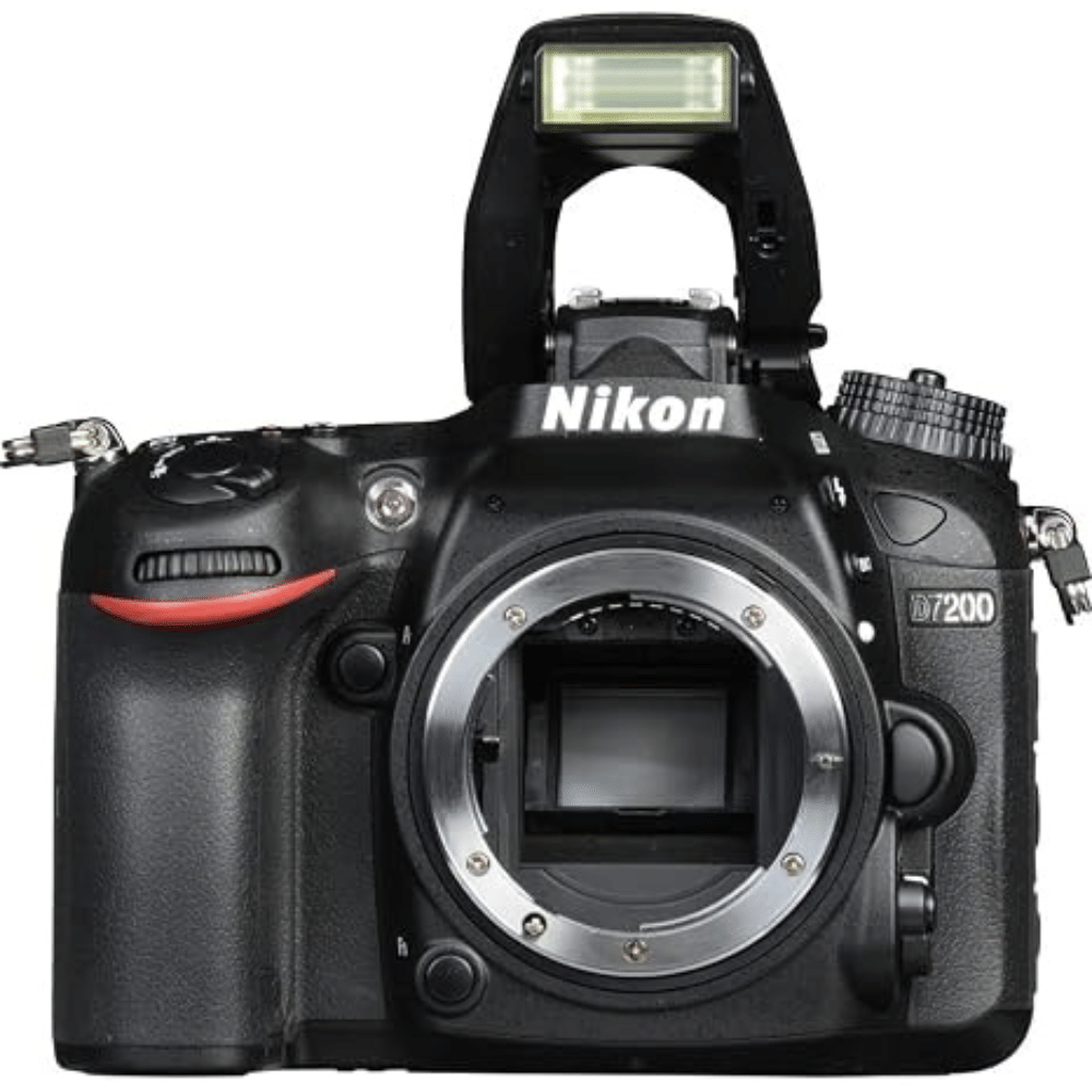 Nikon D7200 24.2MP DSLR Camera - Refurbished_Black_Top_127293