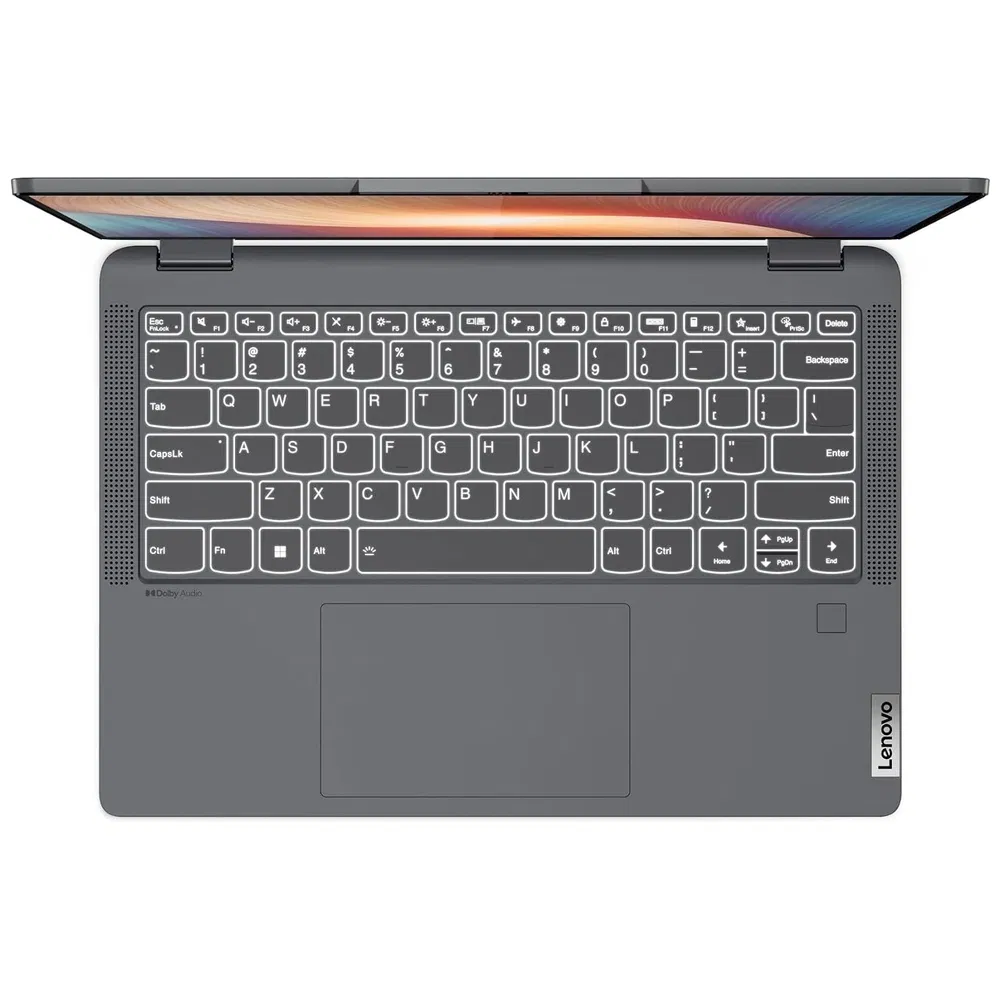 Lenovo IdeaPad Flex 5 Series 14ALC7 Touch screen (AMD Ryzen5 5000U Series 14 Inch)- Refurbished_Gray_Top_127194