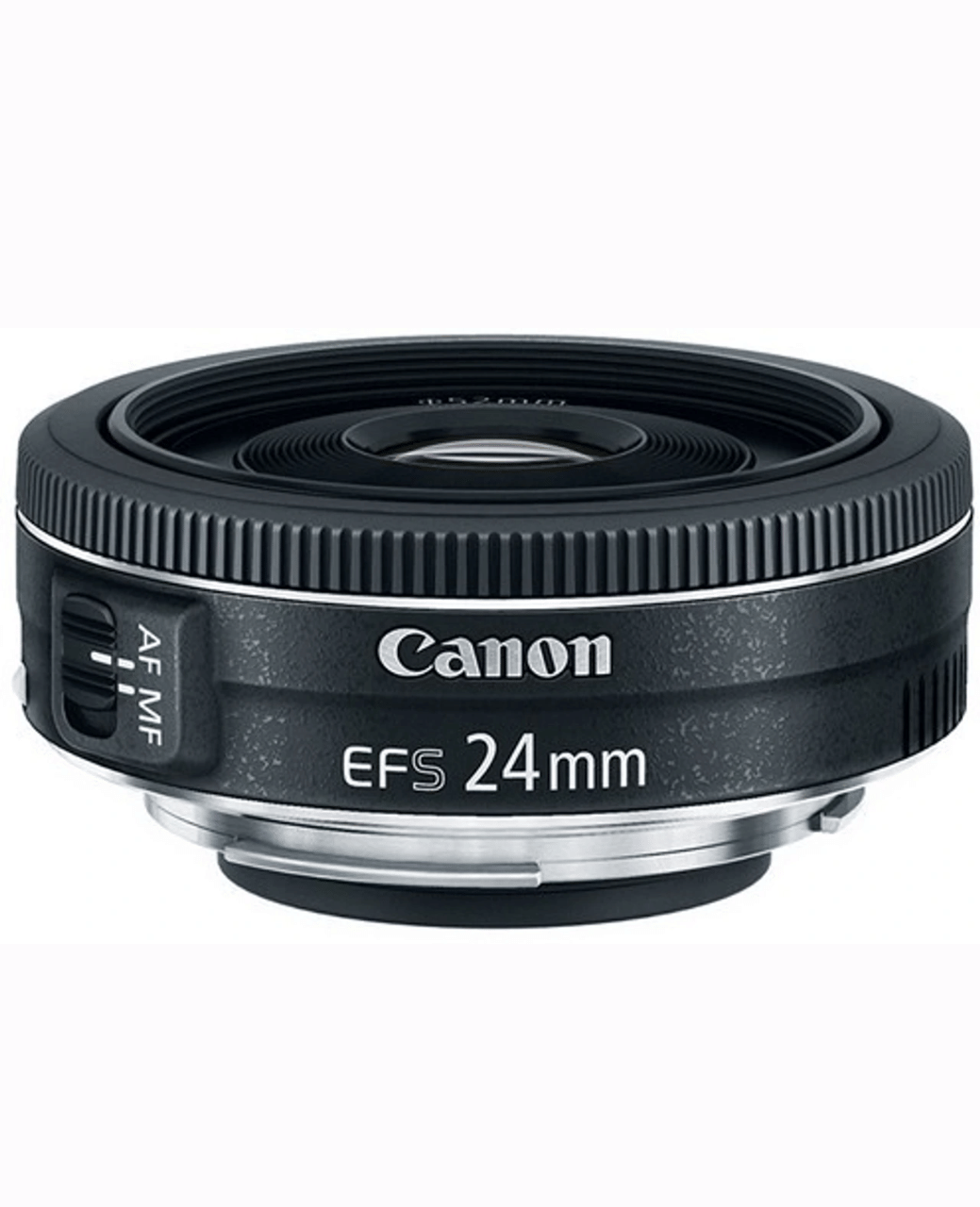 CANON EFS 24mm F/2.8 STM Prime Lens - Refurbished Good - Black - Refurbished_Black_Front_115731
