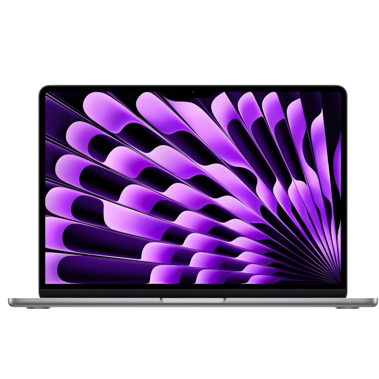 Apple MacBook Air 2024 A3113 (Apple M3 Chip 13.3 Inch)- Refurbished_Space Grey_Front_112962