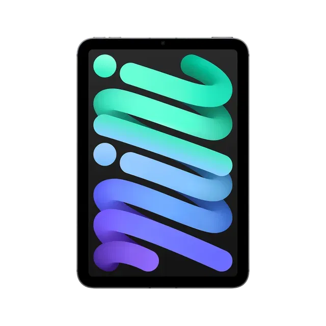 Apple iPad Mini 2024 (8.3 inch, Wifi+Cellular)- Refurbished_Space Gray_Front_90623