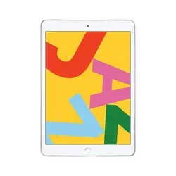Apple iPad 2019 7th Generation(10.2 inch, Wifi+Cellular)- Refurbished_Silver_Front_89587