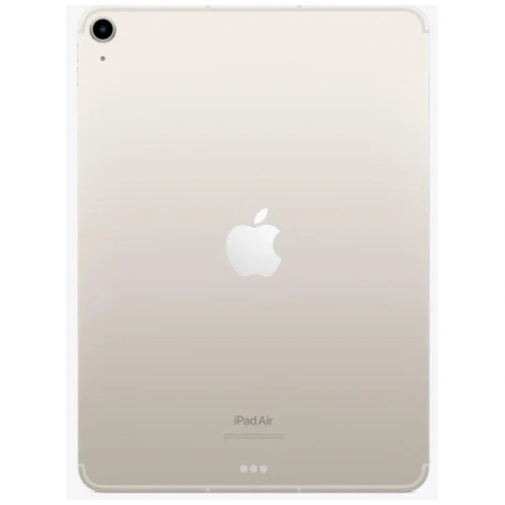 Apple iPad Air 2022 5th Generation (10.9 inch, Wifi+Cellular)- Refurbished_Starlight_Back_131575