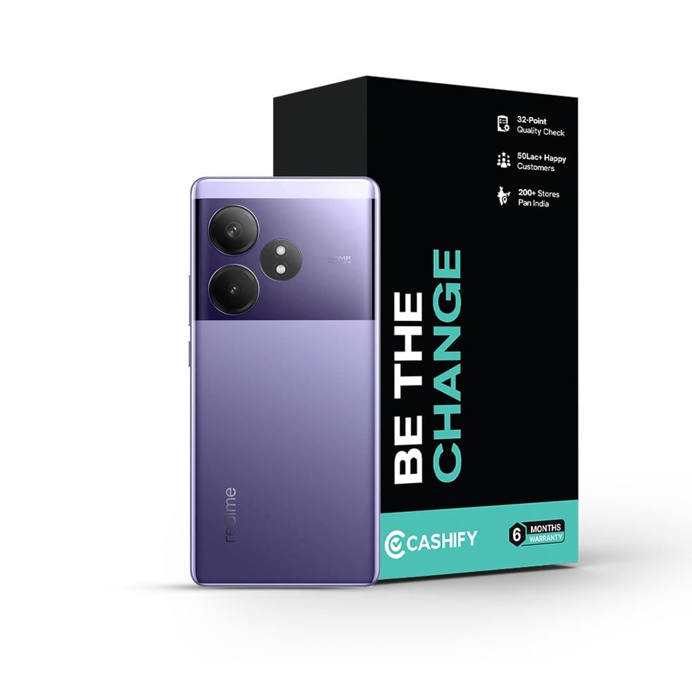 Realme GT 6T 5G - Refurbished_Miracle Purple_Phone With Box_52380