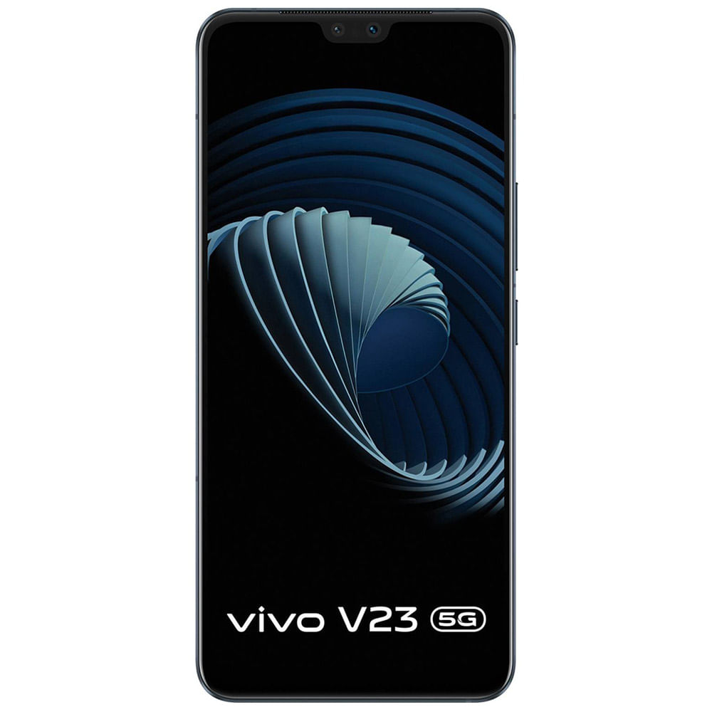 Vivo V23 5G - Refurbished-Stardust black-front
