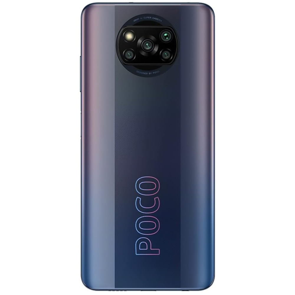 POCO X3 Pro - Refurbished_Phantom Black_Back_59109