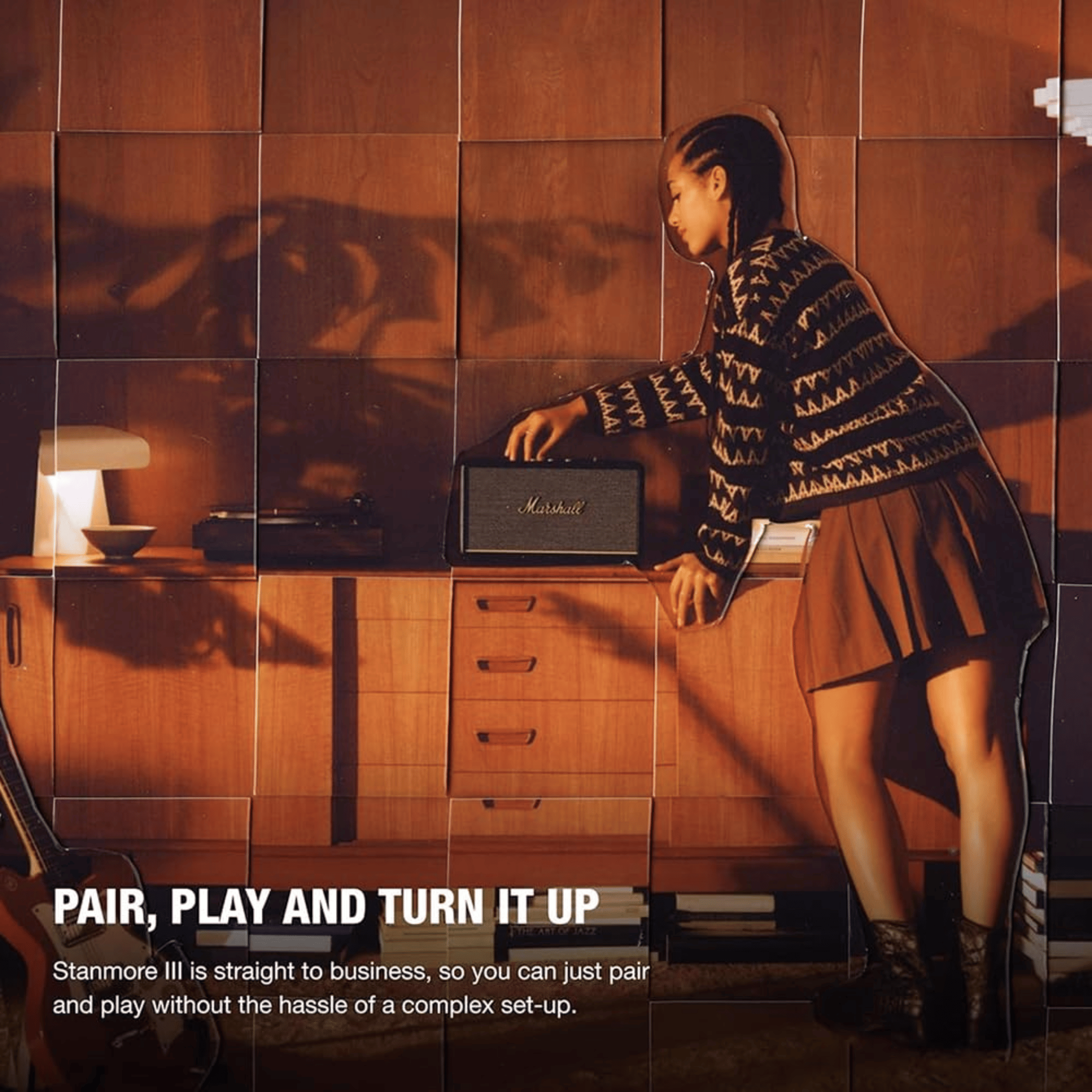 Marshall Stanmore 3 Bluetooth Speaker - Unboxed_Black_Cashify Assured_114890