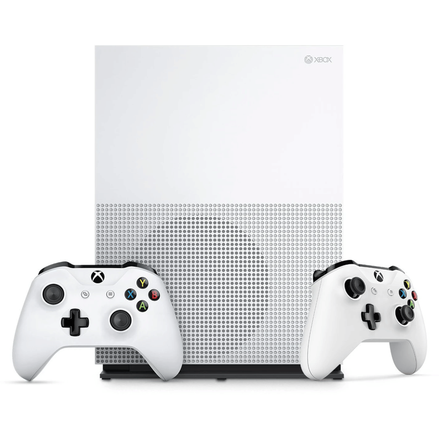 Microsoft XBOX One S Gaming Console - 1 TB - Refurbished Good - White - Disc Edition)- Refurbished_White_Top_114925
