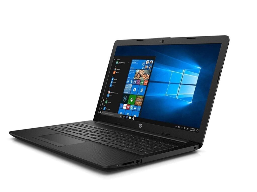 HP/Compaq HP 15 Series 15s-du2060TX (Intel Core i3 10th Gen 15.6 Inch)- Refurbished_Black_Right Side_60540