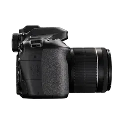 Canon EOS 80D 24.2 MP DSLR - Refurbished_Black_Left Side_70439