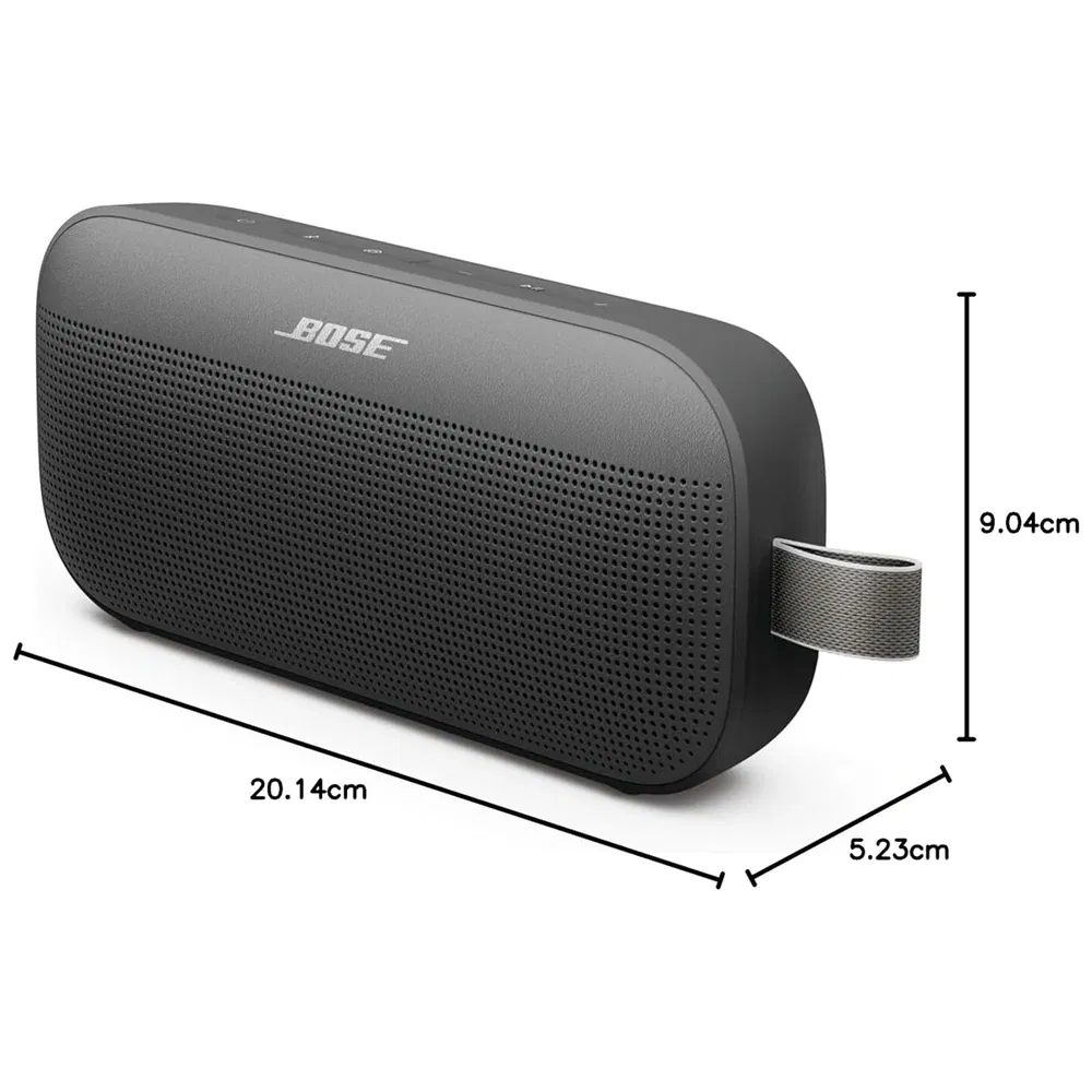 Bose New SoundLink Flex Portable Bluetooth (2nd Gen) Speaker - Refurbished_Black_Right Side_124533