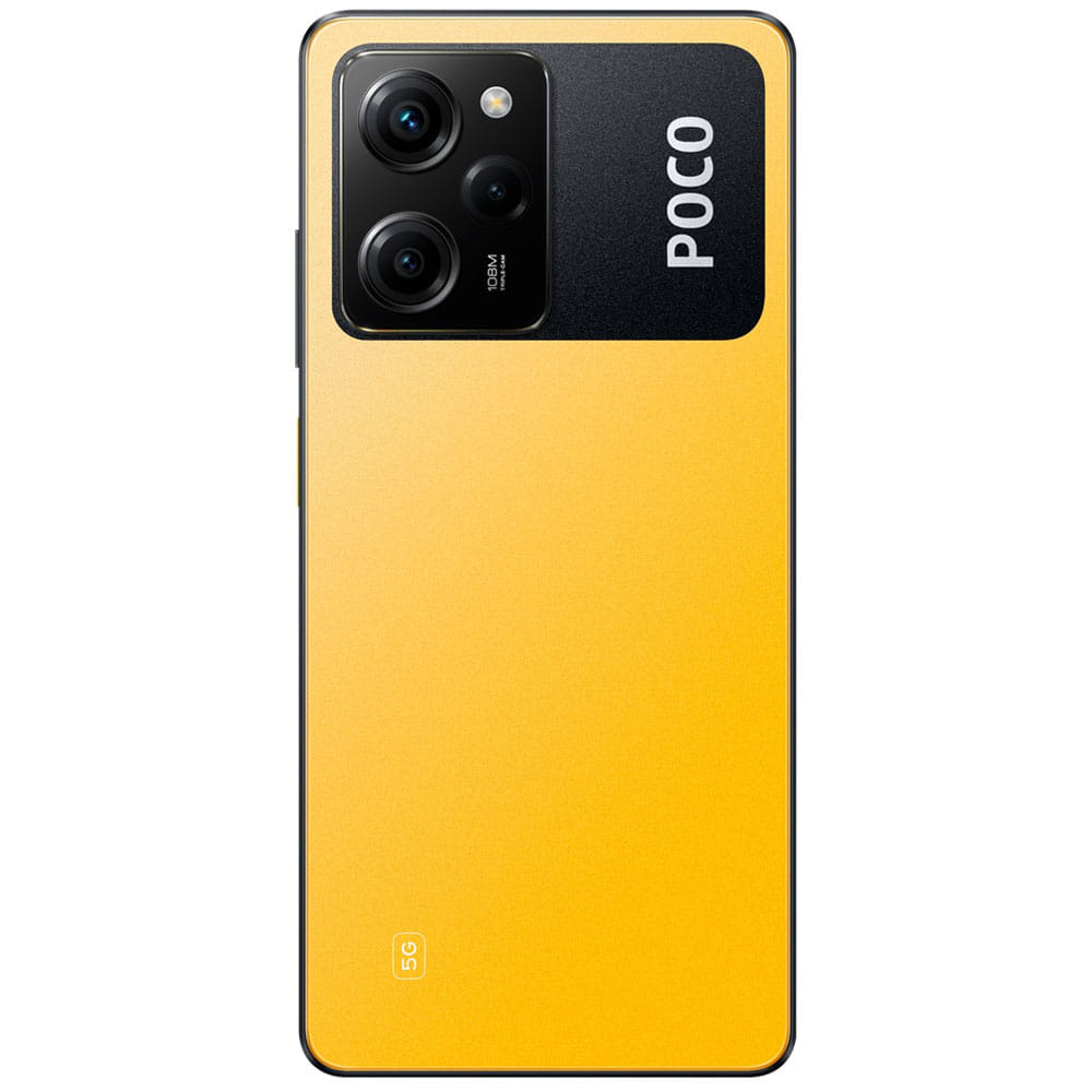 POCO X5 Pro 5G -Yellow-back