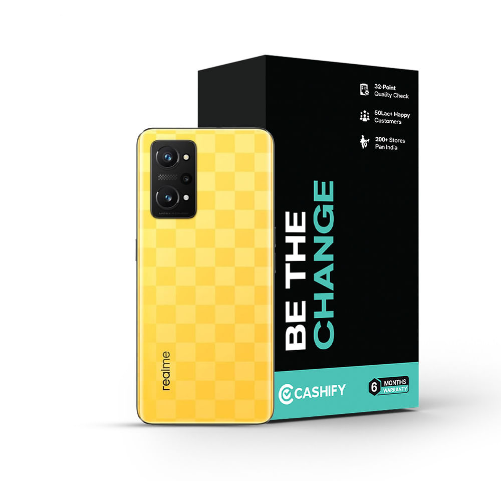 Realme GT NEO 3T - Refurbished_Dash Yellow_Phone With Box_53638