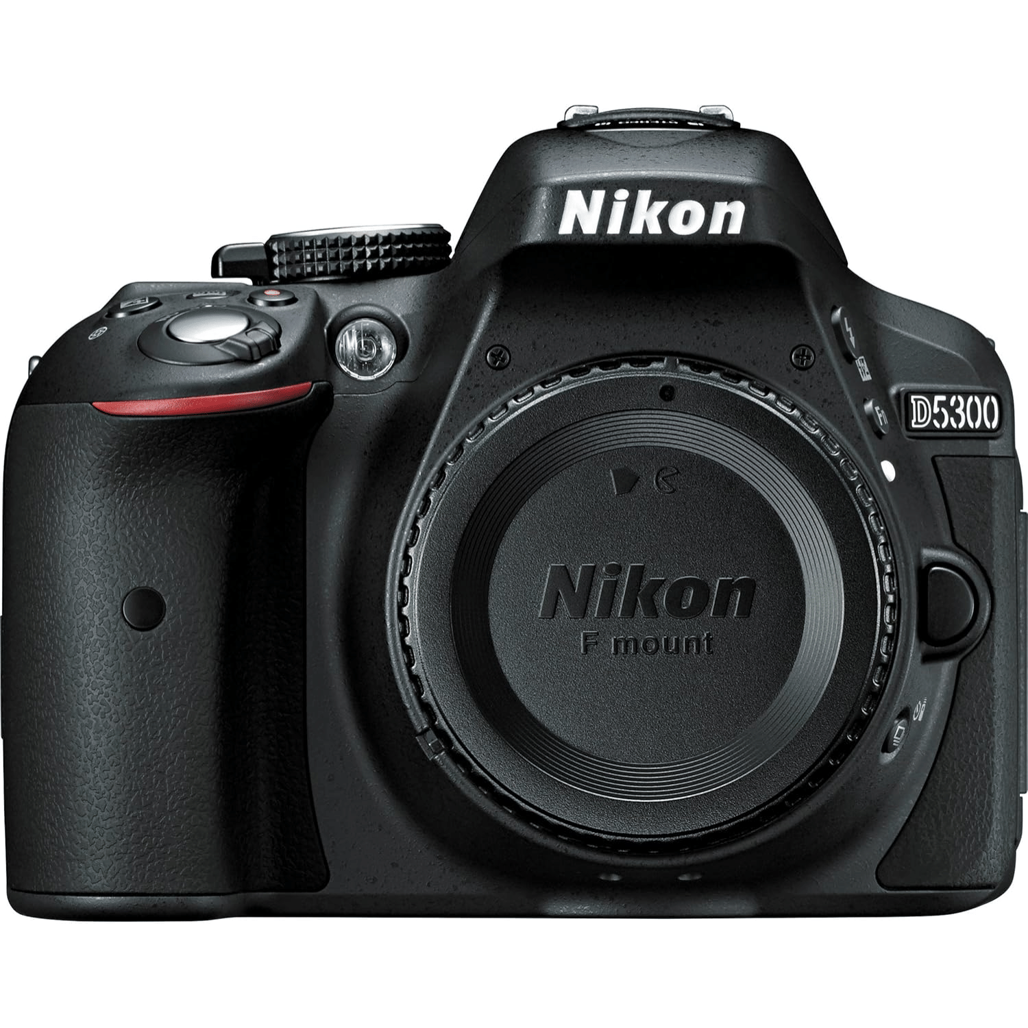 Nikon D5300 24.2MP DSLR - Refurbished_Black_Front_114531