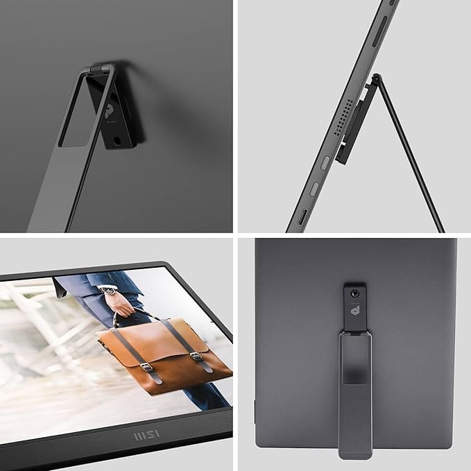 MSI PRO MP161 E2 15.6 Inch IPS 60 Hz FHD Portable Monitor  - Unboxed_Black_Left Side_88401