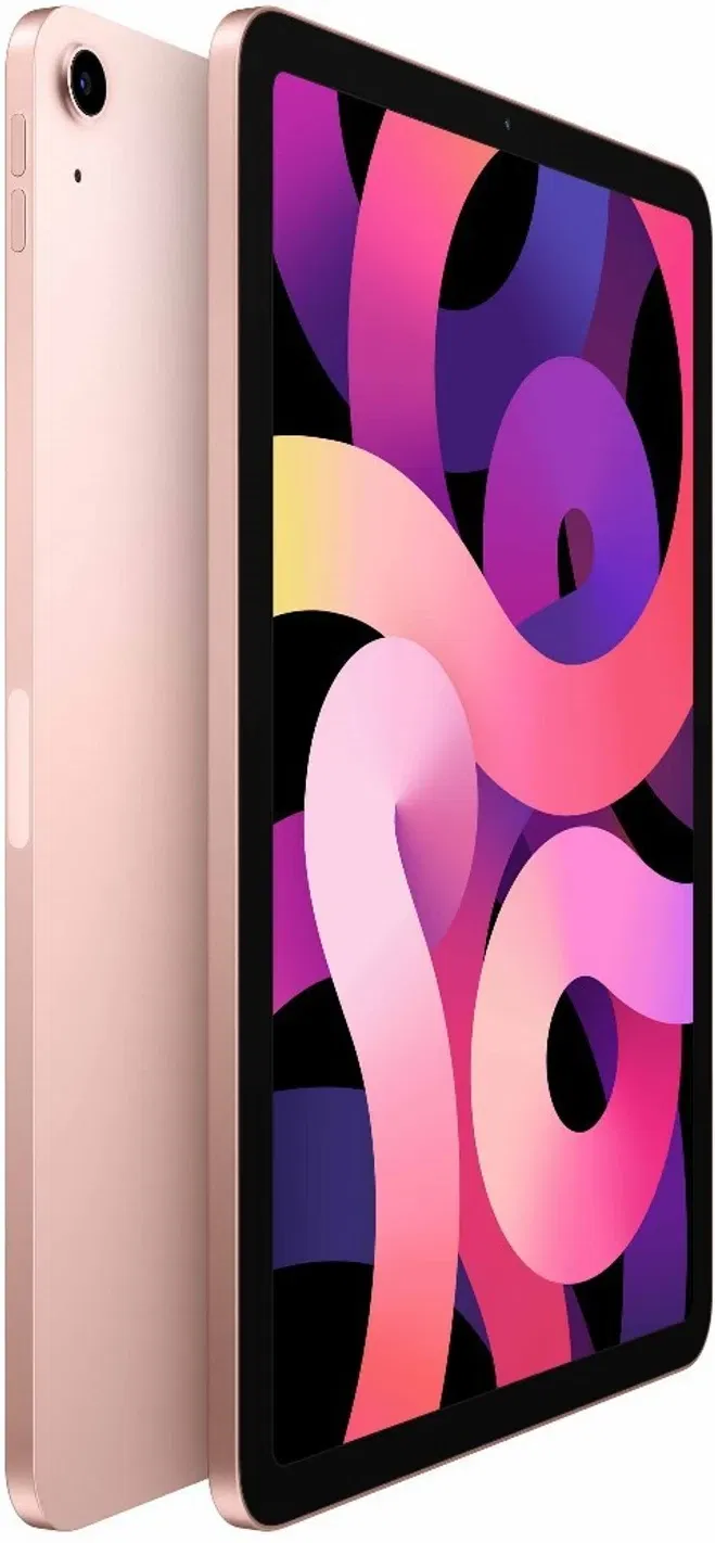 Apple Ipad Air 2020 4th Generation (10.9 inch, Wifi+Cellular)- Refurbished_Rose Gold_Right Side_89802