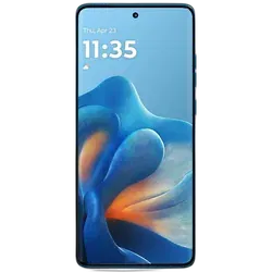 Motorola Moto Edge 60 Fusion - Refurbished_Pantone Mykonos Blue_Front_62610