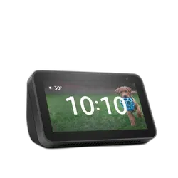 Amazon Echo Show 5 (2nd Gen) with 5.5" screen and Alexa - Refurbished Superb - Black_Black_Front_63683