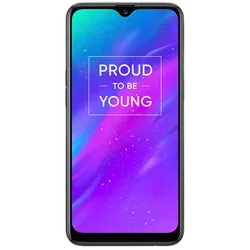 Refurbished Realme 3 Classic Black Front