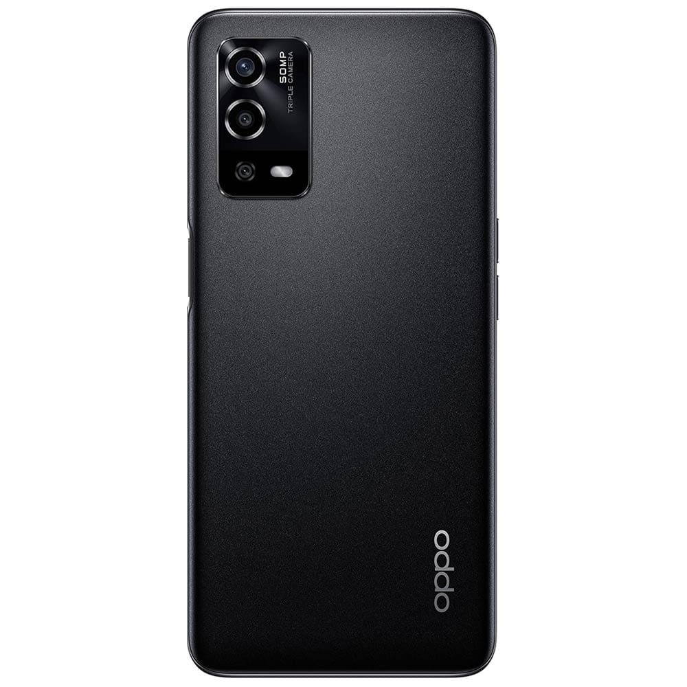 OPPO A55 - Refurbished_Starry Black_Back_52141