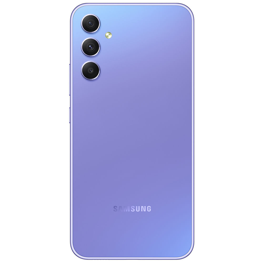 Samsung Galaxy A34 5G - Refurbished_Light Violet_Back_56031