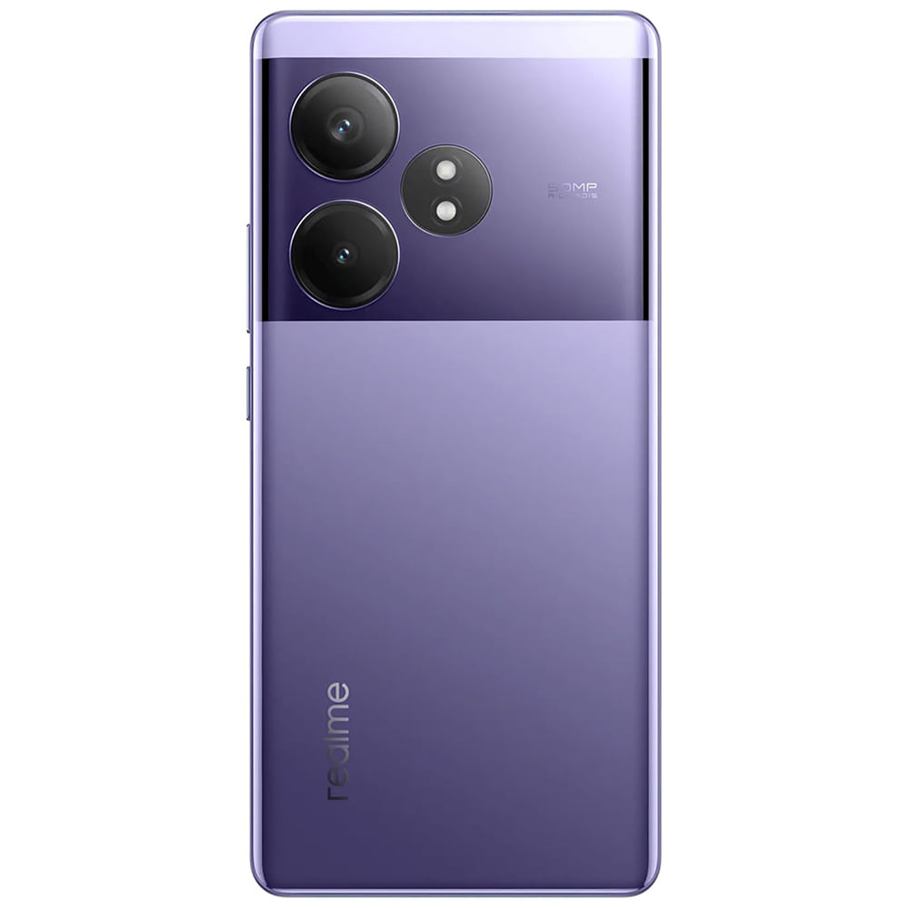 Realme GT 6T 5G - Refurbished_Miracle Purple_Back_52370