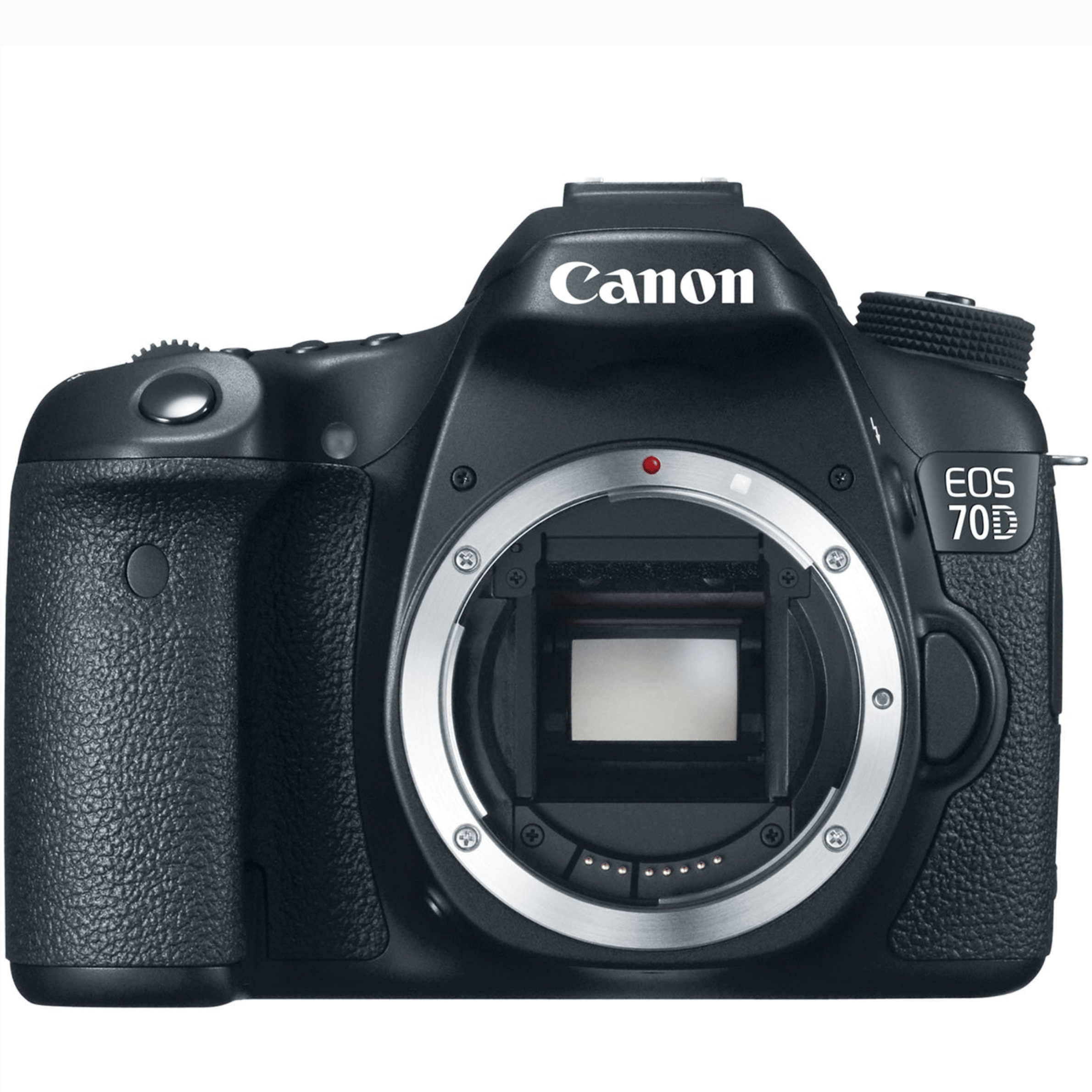 Canon 70D 20.2 MP DSLR - Refurbished_Black_Front_123852