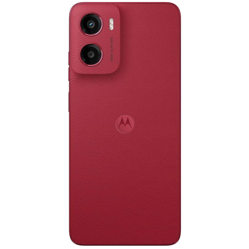 Motorola Moto G05 - Refurbished_Plum Red_Back_61762