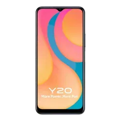 Vivo Y20 - Refurbished_Obsidian Black_Front_87595