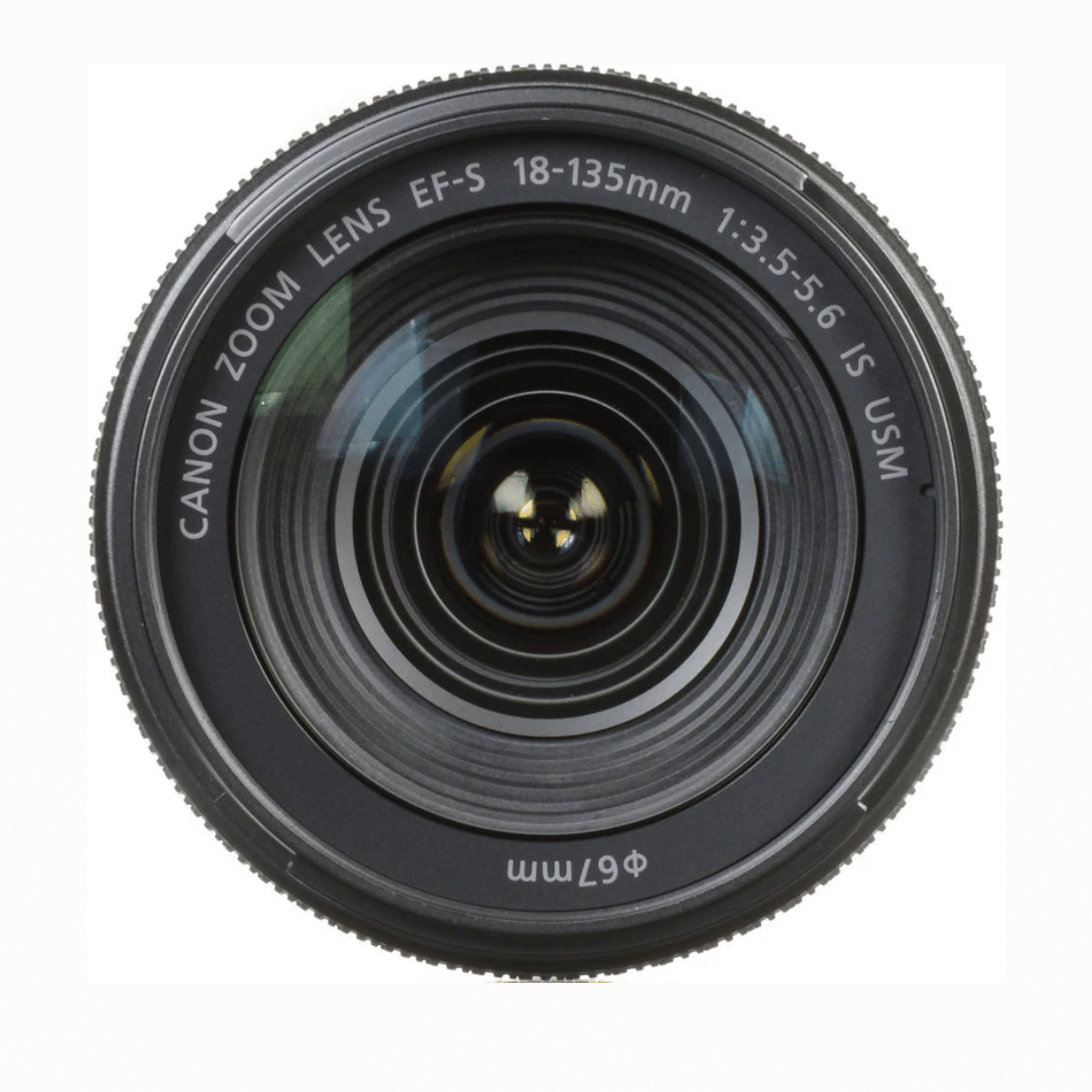 Canon EF–S 18–135mm f/3.5–5.6 IS USM Standard Zoom Lens - Refurbished_Black_Bottom_123226