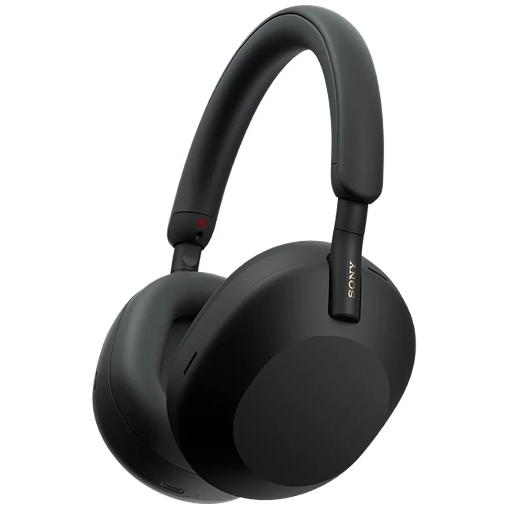 Sony WH 1000XM5 Best Active Noise Cancelling Wireless Bluetooth Over Ear Headphones - Refurbished_Black_Right Side_124515
