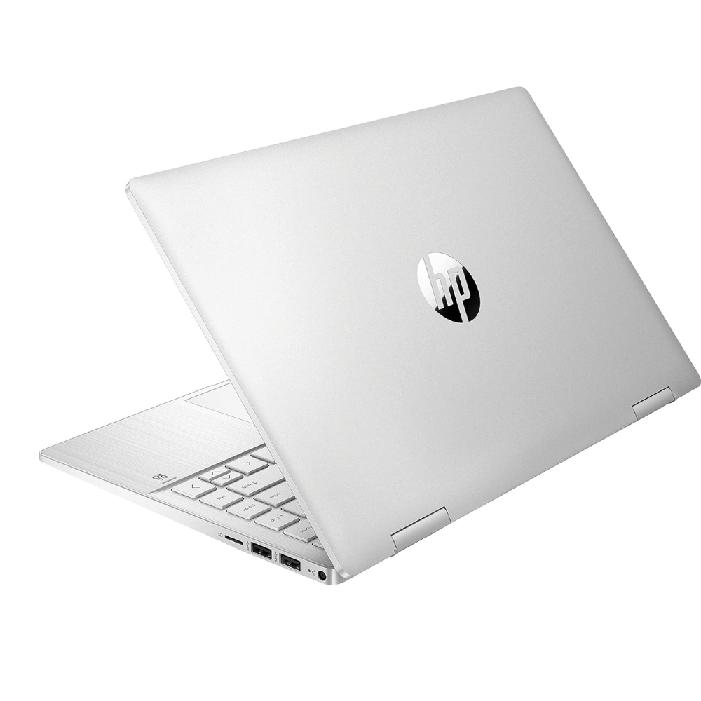 HP/Compaq Pavilion Series x360 2-in-1 14-ek0033dx Touch Screen (Intel Core i5 12th Gen 14 Inch)- Refurbished_Silver_Back_61492