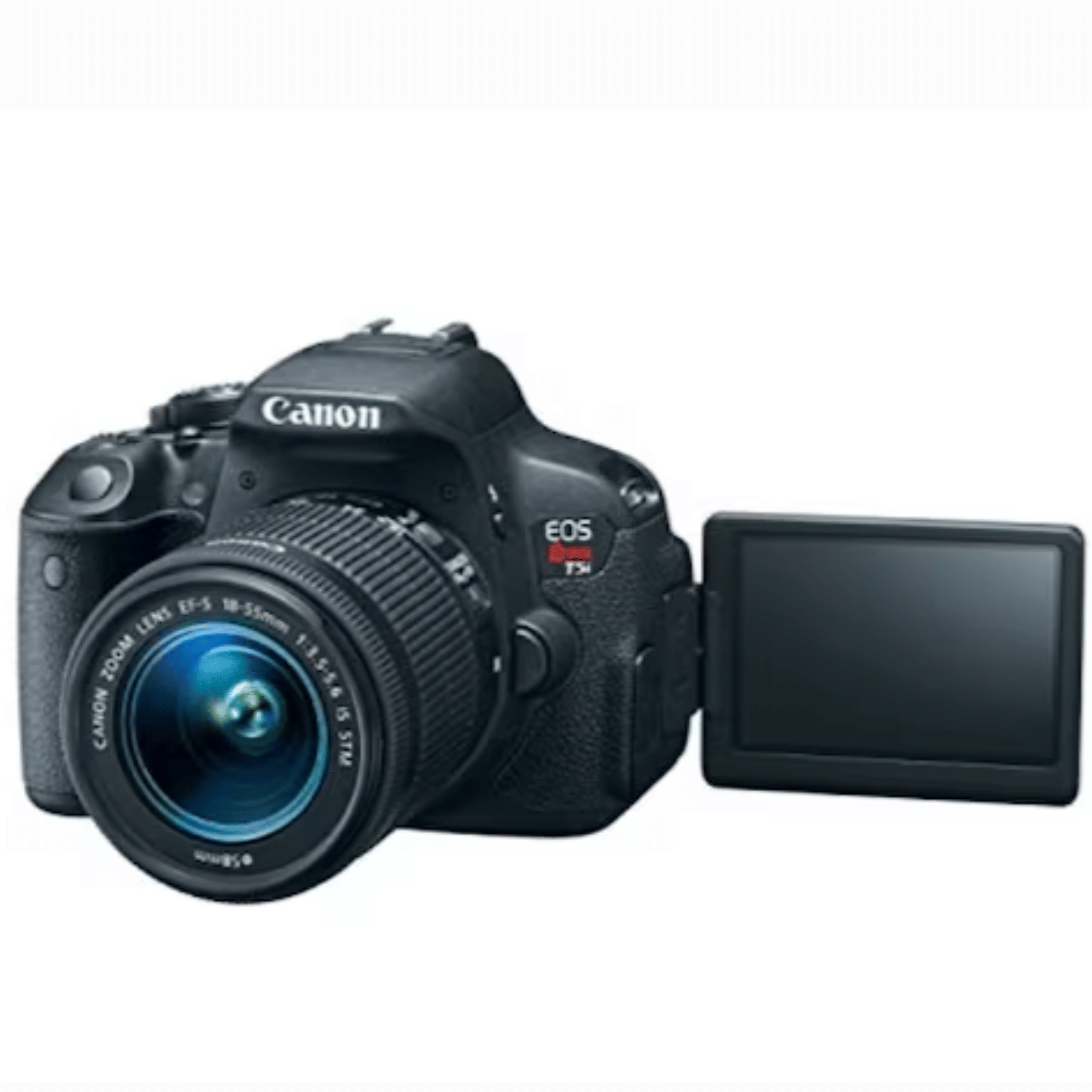 Canon EOS Rebel T5i 18MP DSLR Camera - Refurbished_Black_Top_117229