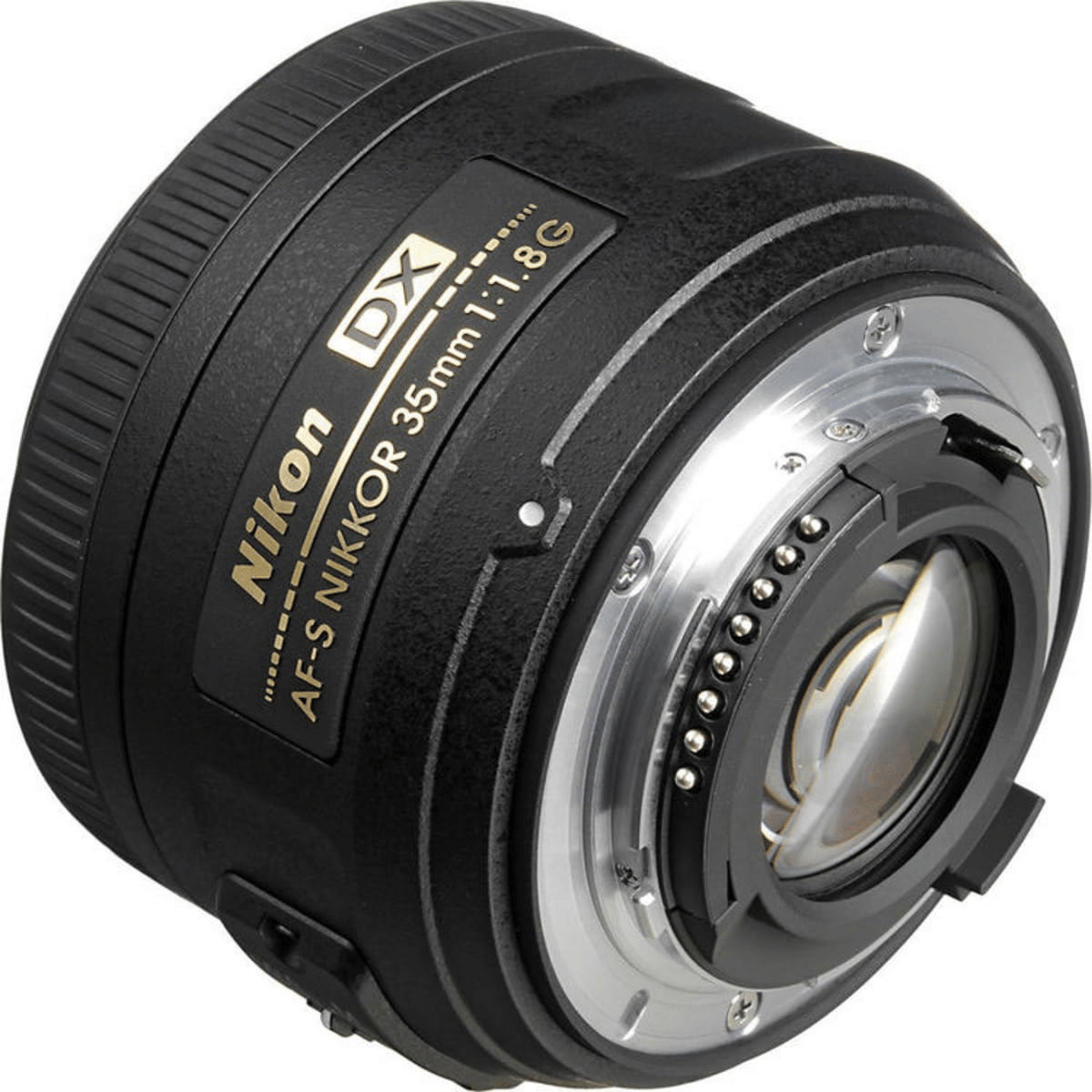 Nikon AF–S 35mm f/1.8G Prime Lens - Refurbished Superb - Black - Refurbished_Black_Top_123492