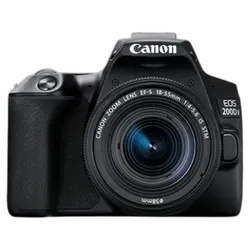Canon EOS 200D 24.2MP DSLR - Refurbished_Black_Front_114591