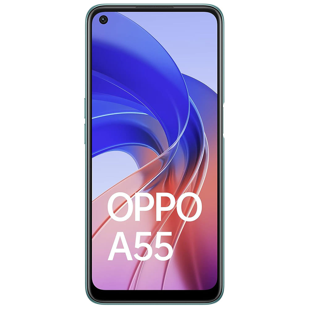 OPPO A55 - Refurbished_Mint Green_Front_55917