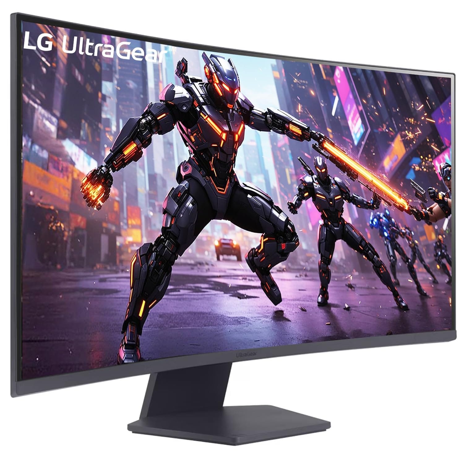 LG Ultragear 32GS60QC 32 Inch 180 Hz 1000R Curved QHD VA Panel LED Backlit LCD Gaming Monitor  - Unboxed_Black_Right Side_64811