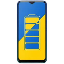 Refurbished Vivo Y15 2019 Aqua Blue front
