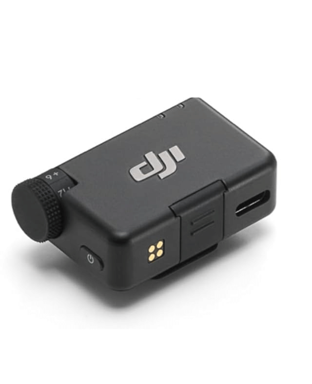 DJI Mic Mini (1 TX+1 RX) Microphone  - Unboxed_Black_Front_116917