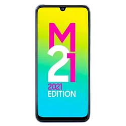 Refurbished Samsung Galaxy M21 2021 Edition Arctic Blue front
