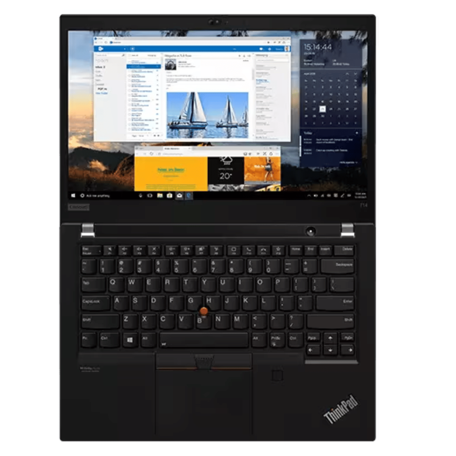 Lenovo Thinkpad T Series T14 Gen 2 (Intel Core i5 11th Gen 14 Inch)- Refurbished_Black_Top_89874