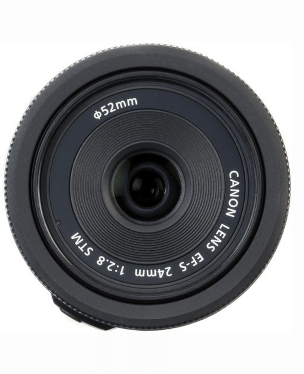 CANON EFS 24mm F/2.8 STM Prime Lens - Refurbished Good - Black - Refurbished_Black_Bottom_115730