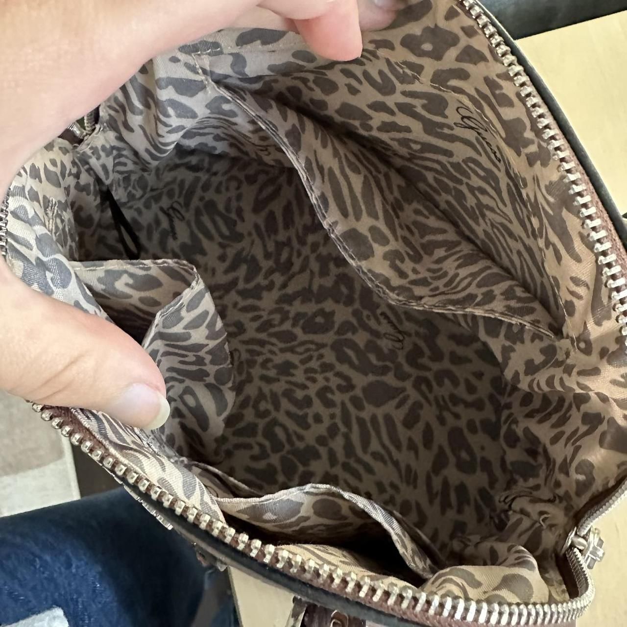 Guess Darcie Dome Bag Luxury Bag - Pre-Loved - Brown - Refurbished_Brown_Top_64376
