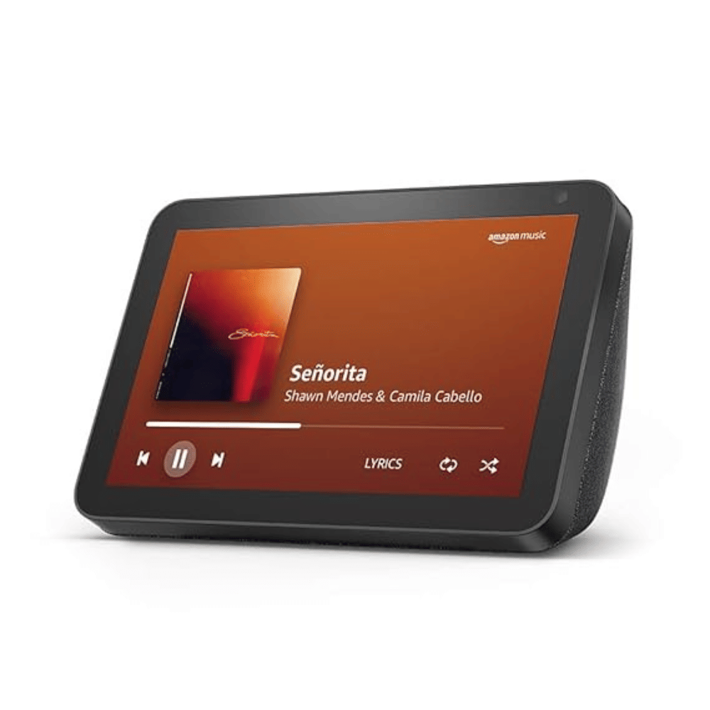 Amazon Echo Show 8 (1st Gen) with 8" HD screen and Alexa - Refurbished Superb - Black
