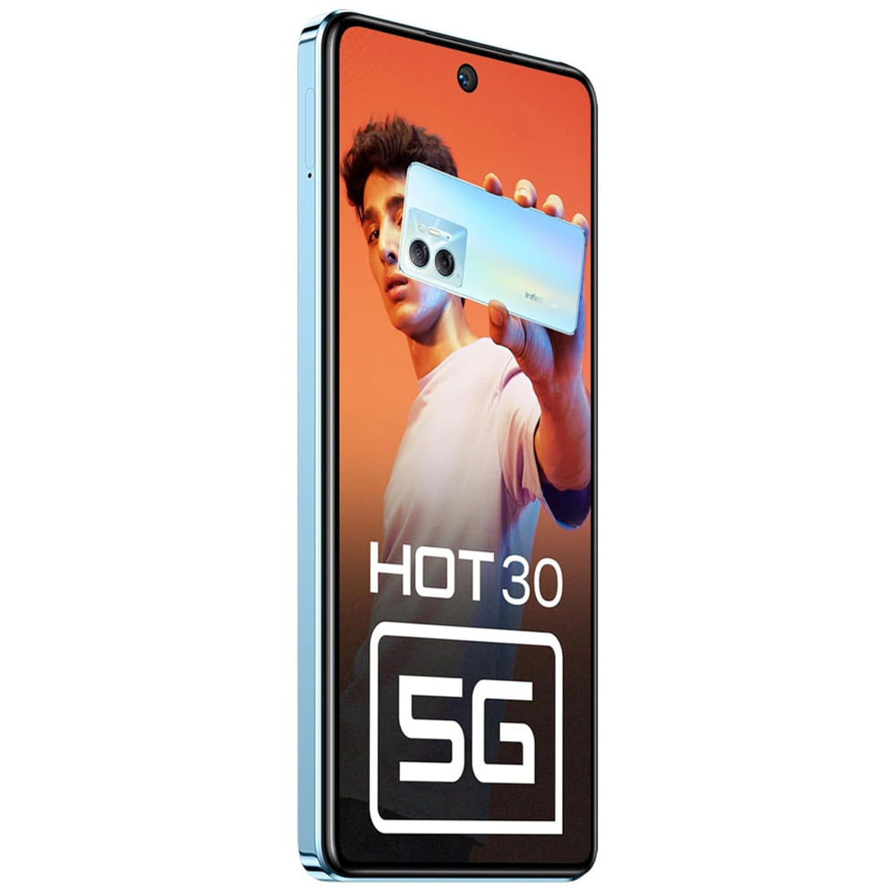 Infinix Hot 30 5G - Refurbished_Blue_Left Side_60410