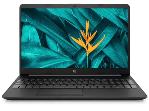 HP/Compaq HP 15 Series 15s-du3055TU (Intel Core i3 11th Gen 15.6 Inch)- Refurbished_Black_Front_87615