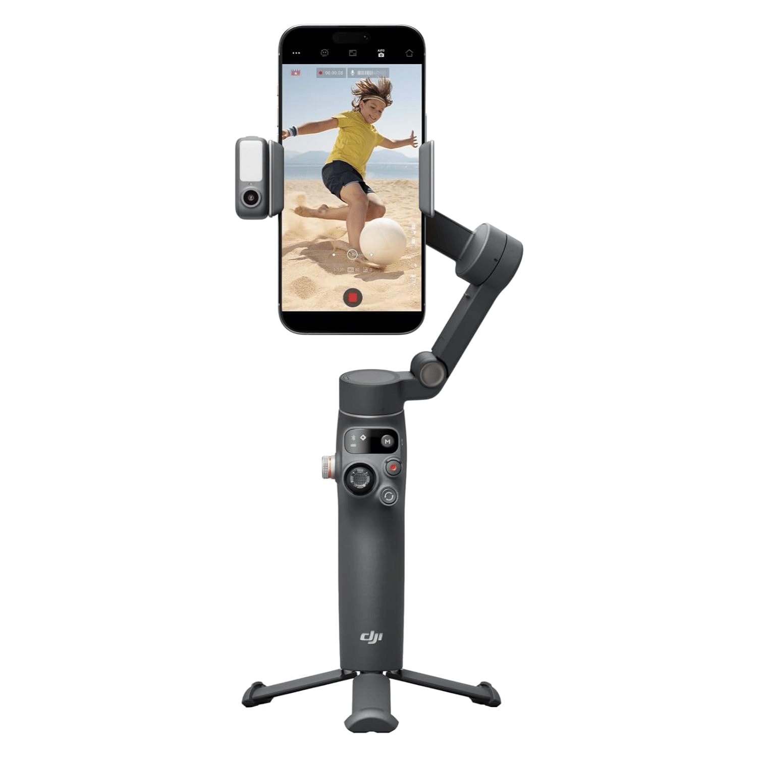 DJI OSMO Mobile 7 Gimbal  - Unboxed_Black_Back_112745
