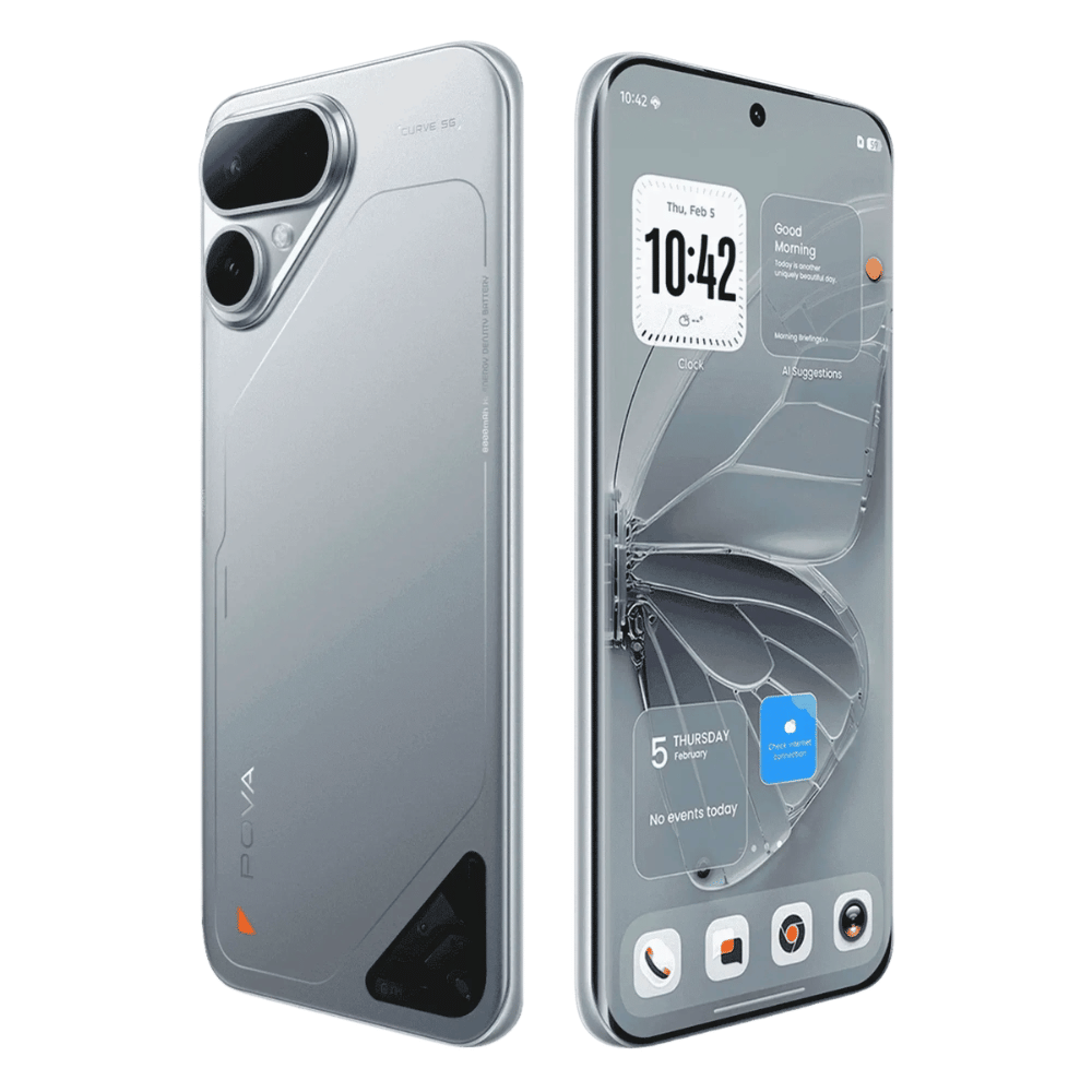 Tecno Pova Curve 2 5G - Refurbished_Silver_Right Side_125875