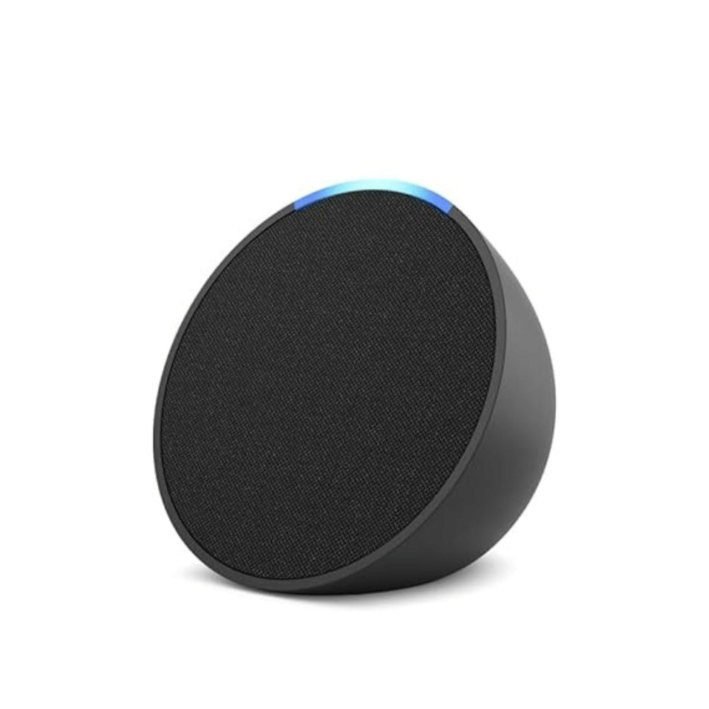 Amazon Echo Pop with Bluetooth and Alexa - Refurbished Superb - Black